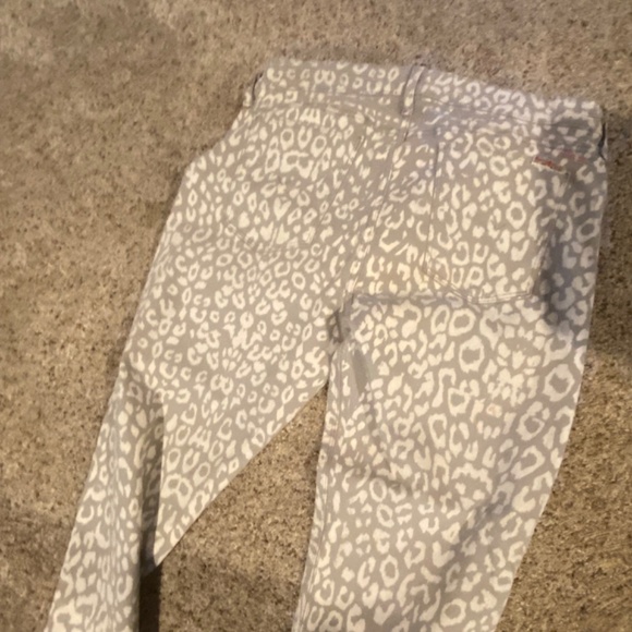 Hudson grey cheetah print jeans - Picture 5 of 6